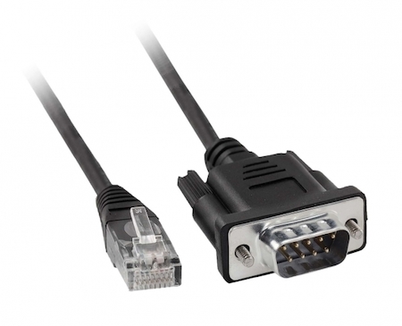 Schneider Electric XBTZ9743 КАБЕЛЬ ДЛЯ ПЛК OMRON ПО ПРОТОКОЛУ SYSMACWAY (SUBD9 - RJ45)  XBT С RJ45, 2.5M