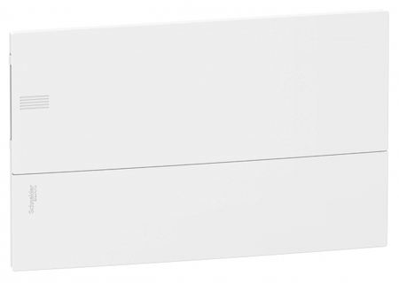 Schneider Electric MIP22118 MINI PRAGMA ЩИТ ВСТРАИВ. С БЕЛОЙ ДВ. 1РЯД/18МОД,IP40,IK07,63А,2 клеммы,Италия