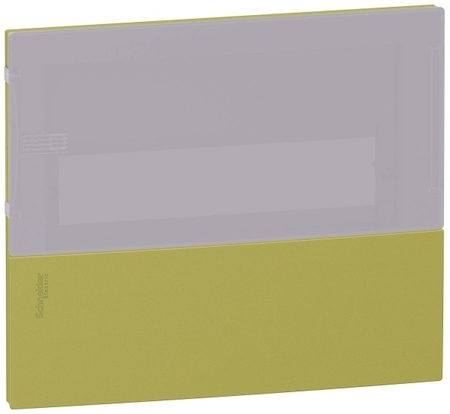 Schneider Electric MIP60112T MINI PRAGMA фисташк. ПЕРЕДНЯЯ ПАНЕЛЬ ВСТРАИВ. ЩИТА С ДЫМЧ. ДВ. 1РЯД/12МОД,Италия