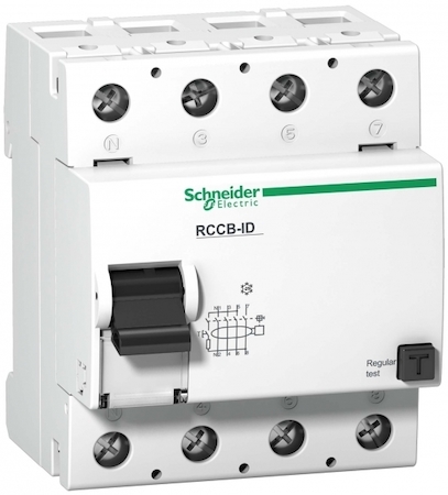 Schneider Electric 16908 ВЫКЛЮЧАТЕЛЬ ДИФФ. ТОКА ID 4П 125A 500МА