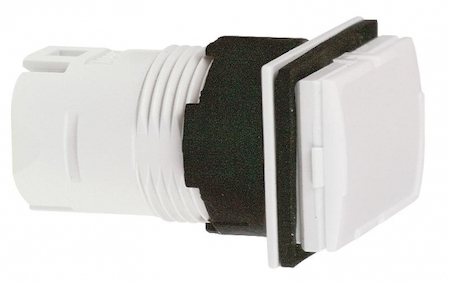 Schneider Electric ZB6DV0 ГОЛОВКА СИГНАЛЬНОЙ ЛАМПЫ ПРЯМОУГ., 16ММ
