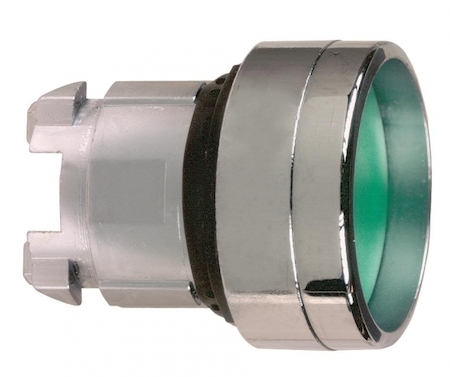 Schneider Electric ГОЛОВКА ДЛЯ КНОПКИ 22ММ ЗЕЛЕНАЯ ZB4BA36