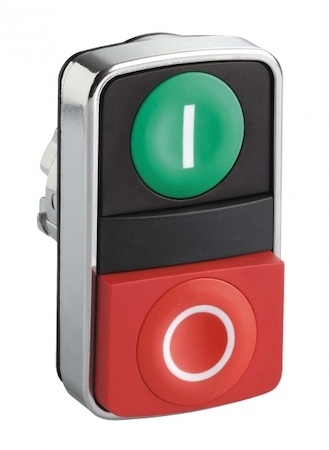 Schneider Electric ГОЛОВКА КНОПКИ ДВОЙНАЯ С МАРКИРОВКОЙ ZB4BL7341