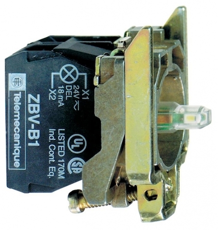 Schneider Electric КОРПУС КНОПКИ 22ММ 240В С ПОДСВЕТКОЙ ZB4BW0M32