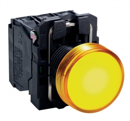 Schneider Electric СИГН. ЛАМПА 22ММ 24В ЖЕЛТАЯ XB5AVB5