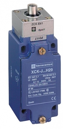 Schneider Electric КОНЦЕВОЙ ВЫКЛЮЧАТЕЛЬ ПЛУНЖЕР XCKJ161H29