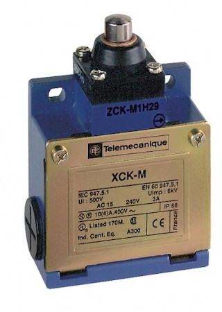 Schneider Electric КОНЦЕВОЙ ВЫКЛЮЧАТЕЛЬ ПЛУНЖЕР XCKM110H29