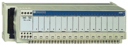 Schneider Electric ABE7H16R30 БАЗА 16К ВХ/ВЫХ ПОЛЯРН