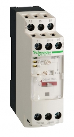 Schneider Electric RE7RL13BU РЕЛЕ,ВЫДЕРЖ ПО ИМП 0,05-1С ~/=24В 2CO