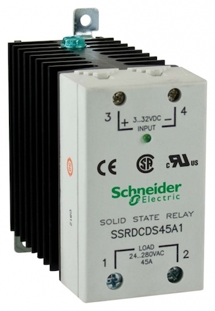 Schneider Electric SSRDF8S45A1 ТВЕРДОТЕЛЬНОЕ РЕЛЕ, 45А