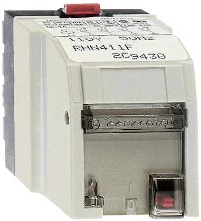 Schneider Electric RHN421B РЕЛЕ, 4 ПЕРЕКИДНЫХ КОНТАКТА, ПРОМЕЖУТОЧНОЕ 24В ~ 50 HZ