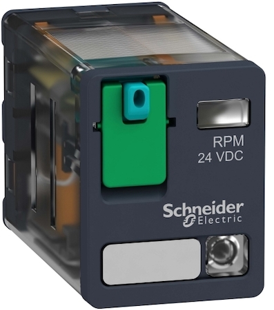 Schneider Electric RPM22BD РЕЛЕ 2CO СВЕТОДИОД 24В ПОСТ ТОКА