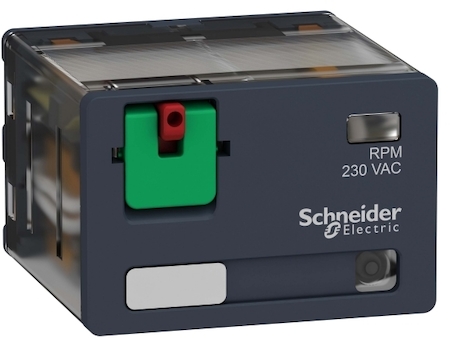 Schneider Electric RPM42B7 РЕЛЕ 4CO СВЕТОДИОД 24В ПЕРЕМ ТОКА