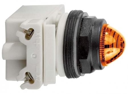 Schneider Electric 9001SKP7A9 СИГН. ЛАМПА 30ММ 230В ЖЕЛТАЯ