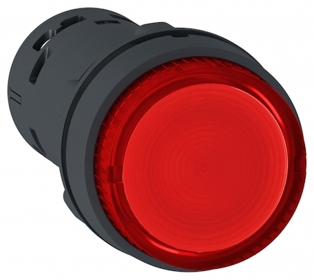 Schneider Electric КНОПКА 22ММ 230В КРАСНАЯ С ПОДСВ. XB7NW34M2