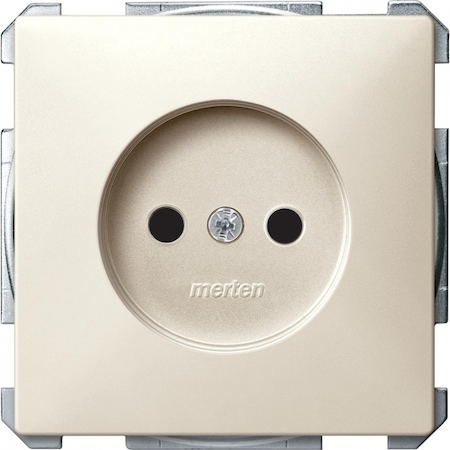 Schneider Electric MTN2000-4044 MERTEN МЕХАНИЗМ розетки 16А без з/к с/шт. БЕЖЕВЫЙ, QF SD