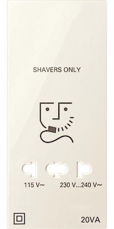 Schneider Electric MTN213644 Центральная плата розетки для электробритвы бежевый