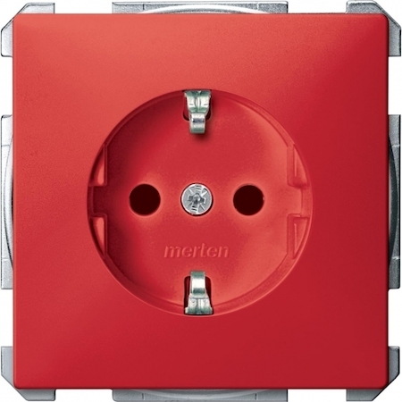 Schneider Electric MTN2300-4006 МЕХ-М РОЗЕТКИ SCHUKO Д/СПЕЦ.ЭЛ.Ц.РУБИН.