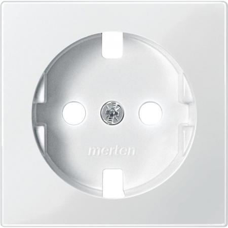 Schneider Electric MTN2331-0319 MERTEN ЦЕНТР.ПЛАТА д/мех-ма розетки б/усиленной защиты, ПОЛ.БЕЛЫЙ, QF SM