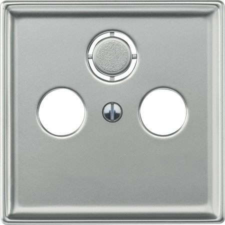 Schneider Electric MTN294146 MERTEN ЦЕНТР.ПЛАТА д/антенных розеток TV/FM Х2 Х3, СТАЛЬ, SD