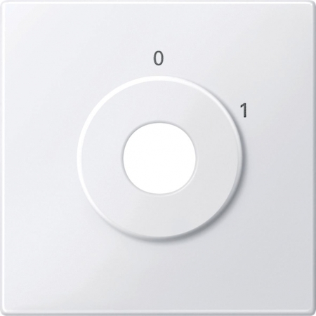 Schneider Electric MTN312825 MERTEN ЦЕНТР.ПЛАТА с марк. I/0 д/мех.выкл. С управл.ключом, АКТИВНЫЙ БЕЛЫЙ, SM