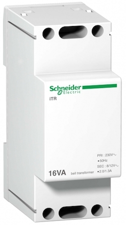 Schneider Electric A9A15212 ЗВОНКОВЫЙ ТРАНСФОРМАТОР iTR 16ВА 8/12В ACTI9