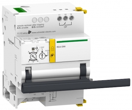 Schneider Electric A9C70124 Acti 9 RCA мотор-редуктор для автоматов iC60 3P, 4P c интерфейсом Ti24