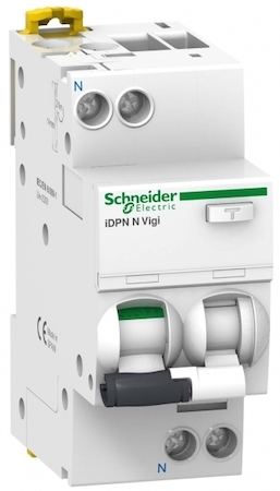 Schneider Electric A9D56632 ДИФФЕРЕНЦИАЛЬНЫЙ АВТОМАТИЧЕСКИЙ ВЫКЛЮЧАТЕЛЬ iDPN N VIGI 6KA 32A B 30MA A
