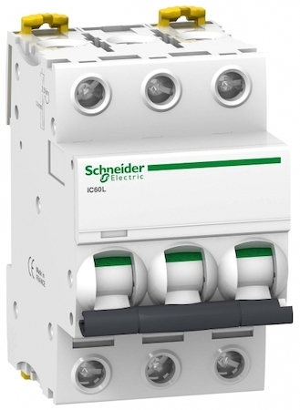 Schneider Electric A9F94310 АВТОМАТИЧЕСКИЙ ВЫКЛЮЧАТЕЛЬ iC60L 3П 10A C