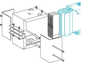 Schneider Electric KTB0404FA КОНЦЕВАЯ ЗАГЛУШКА H404, 4000А
