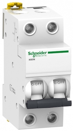 Schneider Electric A9K24206 АВТОМАТИЧЕСКИЙ ВЫКЛЮЧАТЕЛЬ iK60 2П 6A C