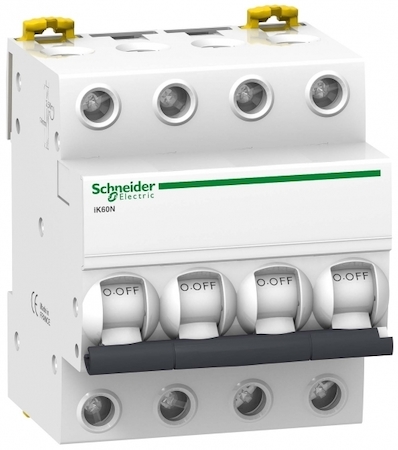 Schneider Electric A9K24416 АВТОМАТИЧЕСКИЙ ВЫКЛЮЧАТЕЛЬ iK60 4П 16A C