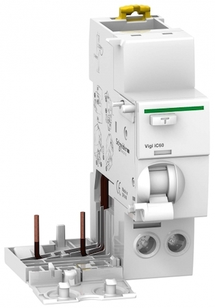 Schneider Electric A9V54225 БЛОК ДИФФ. ЗАЩ. Vigi iC60 2П 25A 300mA A-ТИП