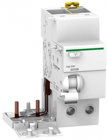 Schneider Electric A9V01263 БЛОК ДИФФ. ЗАЩ. Vigi iC60 2П 63A 30mA AC-ТИП130В