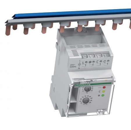 Schneider Electric CCT15841 ЭЛ.ТЕРМОСТАТ TH4, 3 УСТАВКИ, +8C +26C