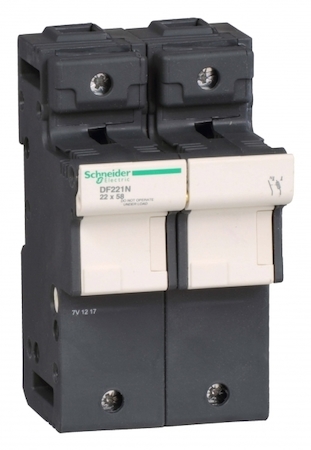 Schneider Electric DF221N РАЗЪЕДИНИТЕЛЬ-ПРЕДОХРАНИТЕЛЬ 125A.1P+N.22Х58