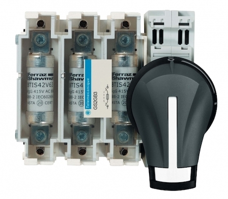 Schneider Electric GS2AH515 ЧЁРН.ВНЕШН.ФРОНТ.ПОВ.РУК. 32-63А IP55