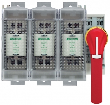 Schneider Electric GS2S3 ВЫКЛЮЧАТЕЛЬ-РАЗЪЕДИНИТЕЛЬ-ПРЕДОХРАНИТЕЛЬ 3X 630A 3