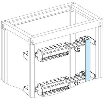 Schneider Electric 04263 2 КРЫШ.КРЕПЛ.ВЕРТ.КАБЕЛЕЙ1000 ММ