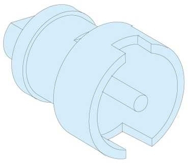 Schneider Electric 09982 ДВЕРНАЯ ВТУЛКА DIN, 3 ММ, IP55
