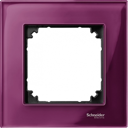 Schneider Electric MTN4010-3206 MERTEN M-Elegance РАМКА стеклянная 1 пост, РУБИН, SM