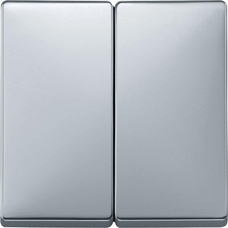 Schneider Electric MTN412560 MERTEN КЛАВИША Х2, АЛЮМИНИЙ, SD