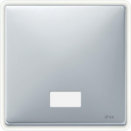 Schneider Electric MTN412760 Клавиша Х1 С ИНДИКАЦИЕЙ IP44., алюминий