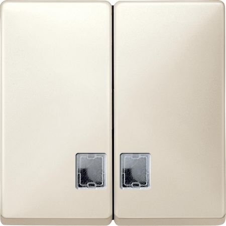 Schneider Electric MTN413544 MERTEN КЛАВИША двойная с окном для свет. инд. БЕЖЕВЫЙ, SD