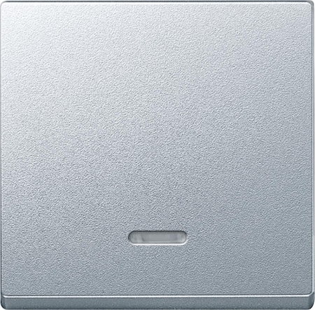 Schneider Electric MTN431060 MERTEN КЛАВИША с окошком д/световой индикации, АЛЮМИНИЙ, SM