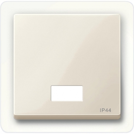 Schneider Electric MTN432744 MERTEN КЛАВИША с окошком д/свет.индикации и полем д/надп. IP 44, БЕЖЕВЫЙ, SM