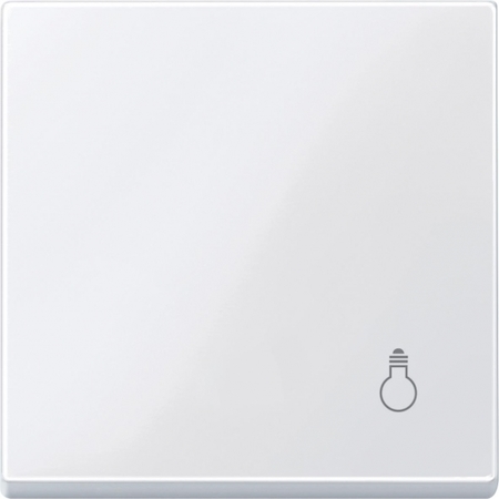 Schneider Electric MTN438925 MERTEN КЛАВИША с пиктограммой "свет", АКТИВНЫЙ БЕЛЫЙ, SM