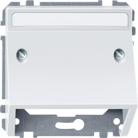 Schneider Electric MTN464319 MERTEN НАКЛАДКА наклонная д/телеком. техники ПОЛ.БЕЛЫЙ, SD