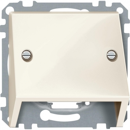 Schneider Electric MTN464944 MERTEN НАКЛАДКА наклонная д/телекоммуникационных розеток, БЕЖЕВЫЙ, SM