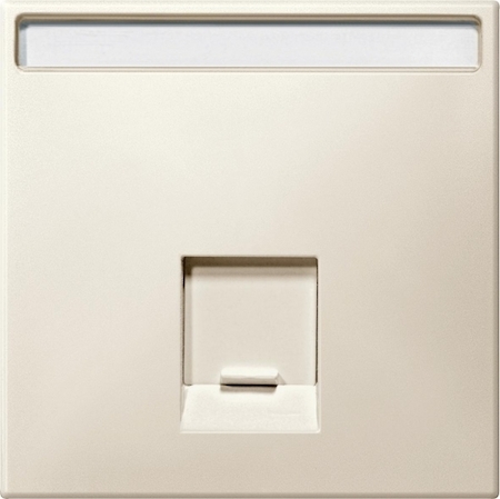 Schneider Electric MTN466444 MERTEN ЦЕНТР.ПЛАТА д/розетки SE 1пост, RJ45, БЕЖЕВЫЙ, SD